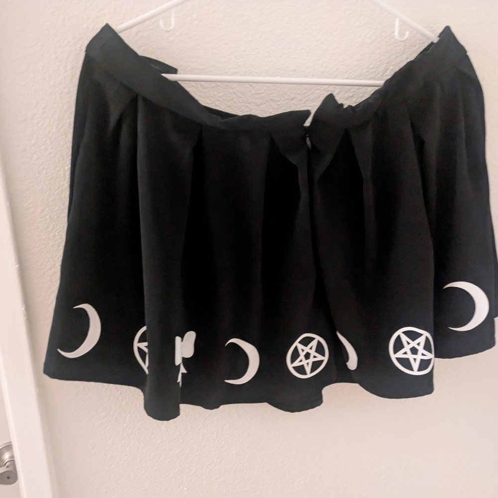 Littleforbig Black Sailor Luna Skirt 2XL